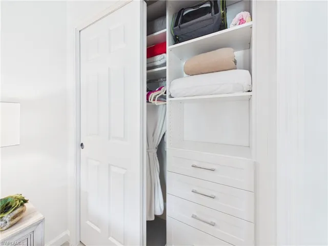 View of closet