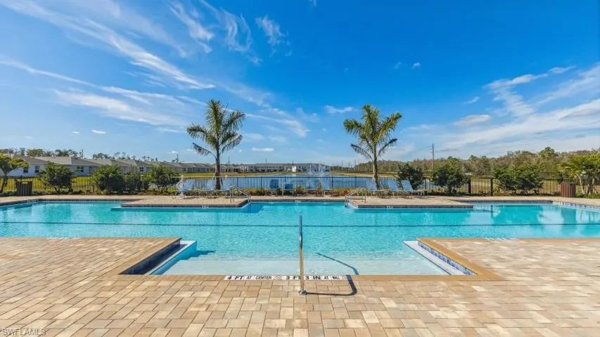 View of pool
