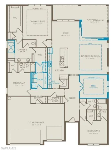 Plan with structurals