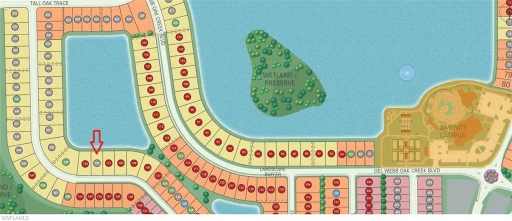 Map - Lot 152 with water views