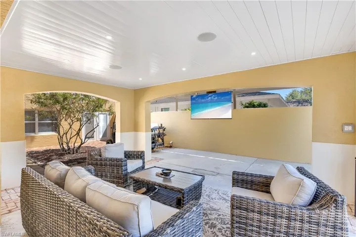 View of living room