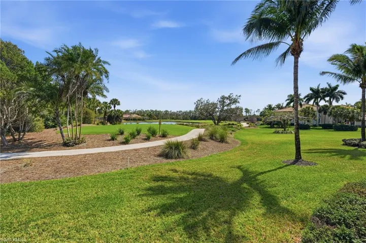View of property's community with a water view