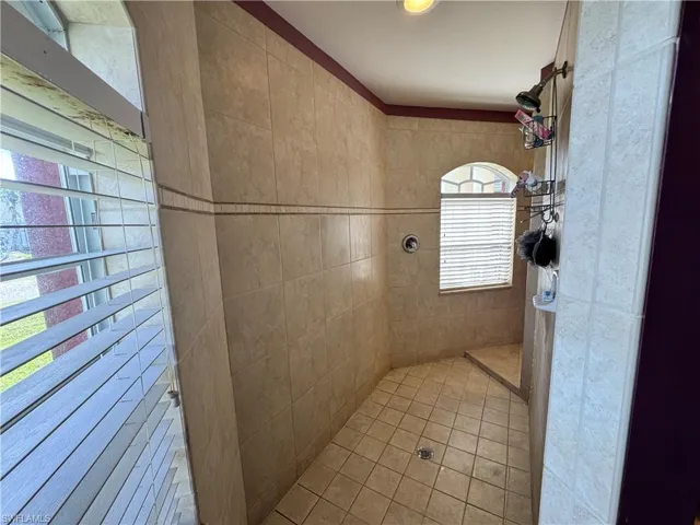 Bathroom with walk in shower