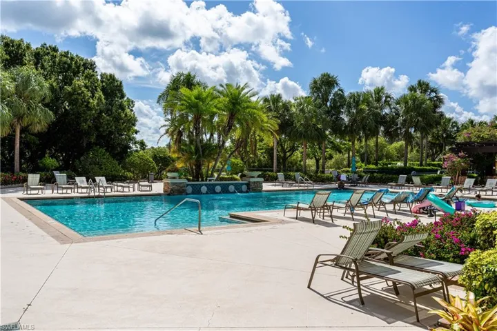 Community pool and clubhouse.