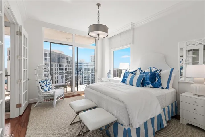 A dreamy retreat for guests; full bath alongside along with these gorgeous views.