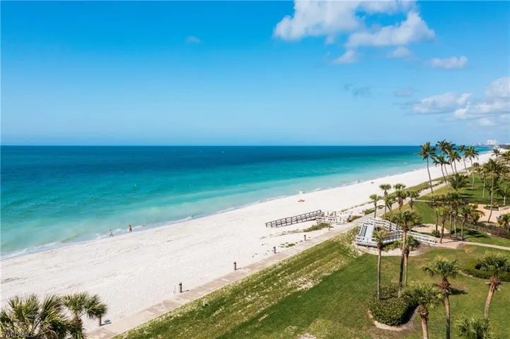 Venture to the sea!  Park Shore Tower Penthouse 18B is a beachfront paradise.