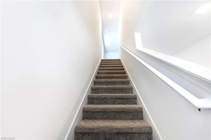 View of stairway