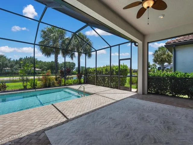 Covered Area On Pool Lanai