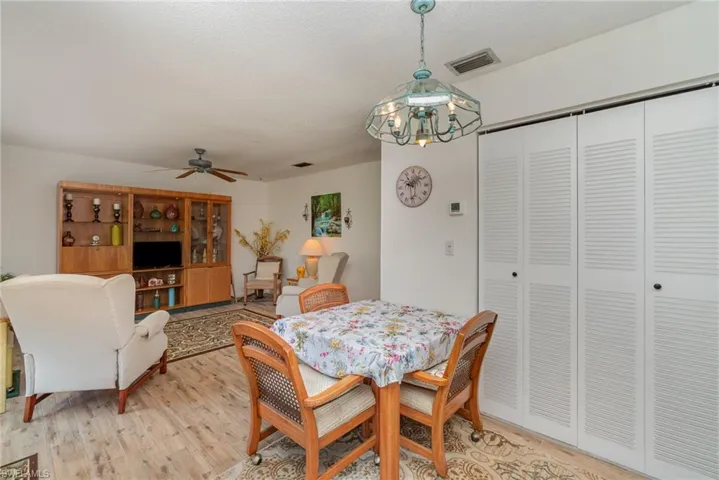 Dining/Living area