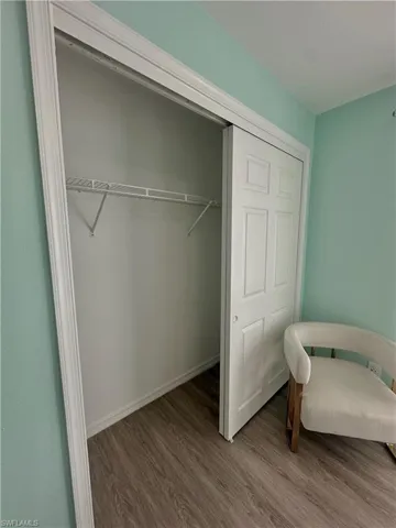 View of closet