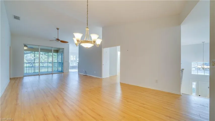 Great Room with vaulted ceiling
