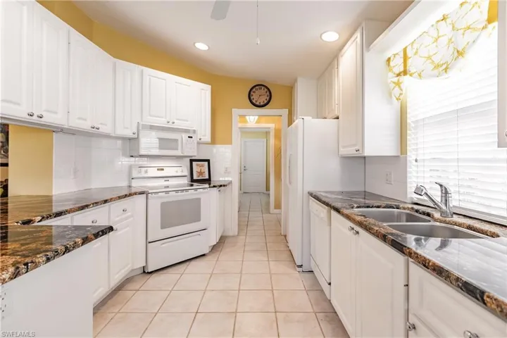 Light and bright kitchen.