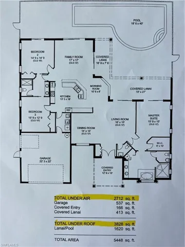 2,750 Square Feet of Living Area