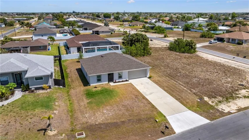 Bird's eye view featuring a residential view