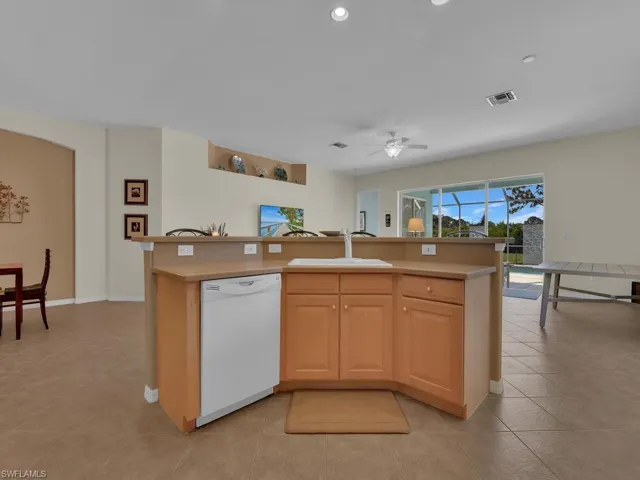 Kitchen w/ Wide Island