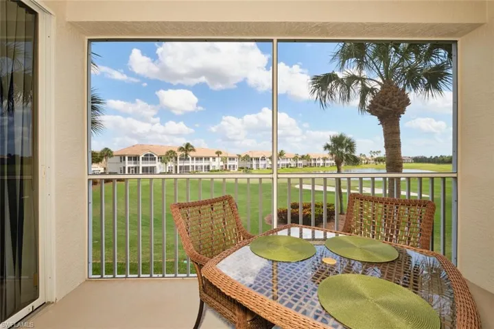 Sunroom with a residential view