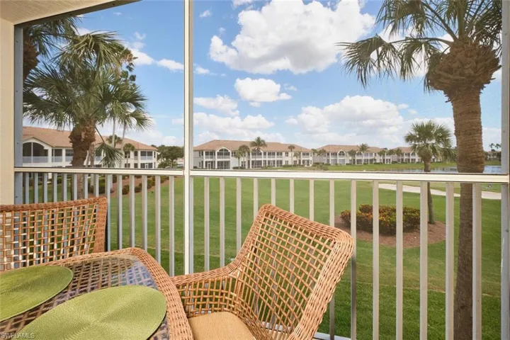 Balcony with a residential view