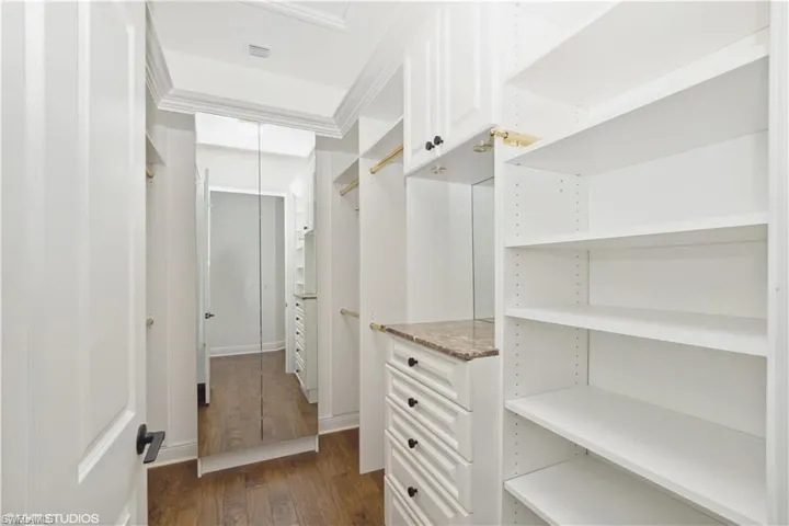One of Two Walk In Closets