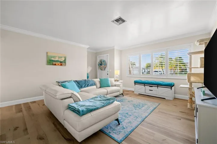 Clean, crisp, bright, comfortable space.