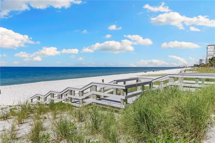 Water view featuring nearby beach