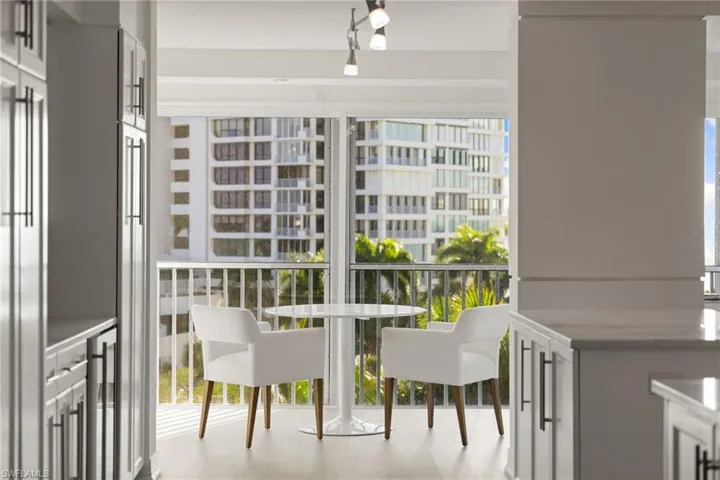 Dining area with plenty of natural light