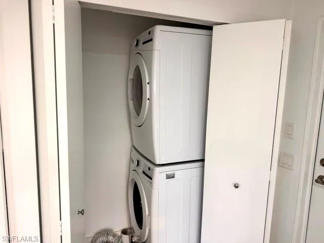 Laundry inside home