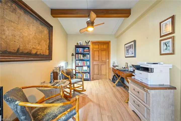 Office/Den with large closet