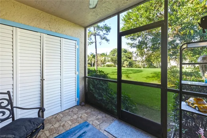 SCREENED IN LANAI WITH GOLF COURSE VIEW