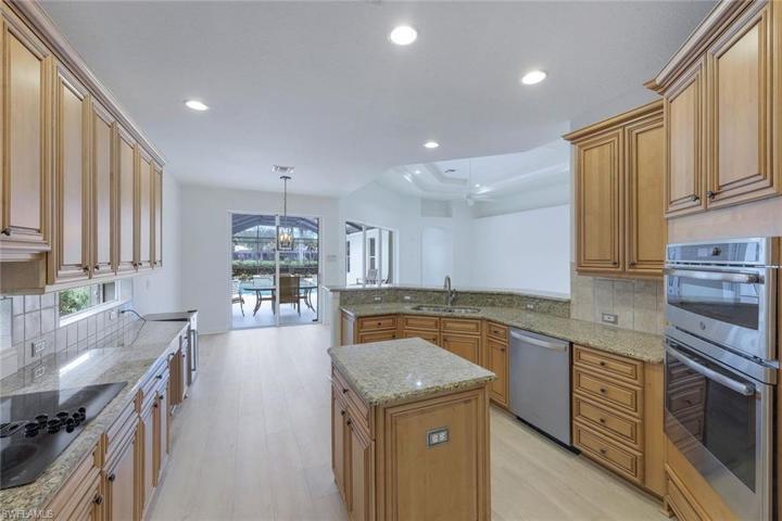 Kitchen, looking from entrance to Den