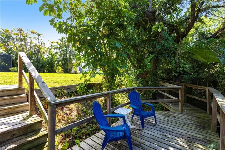 Deck on water