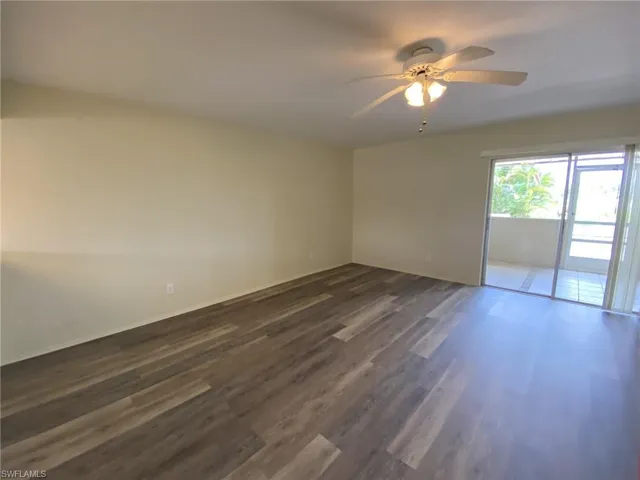 Livingroom / Dining area with sliders to the Lanai