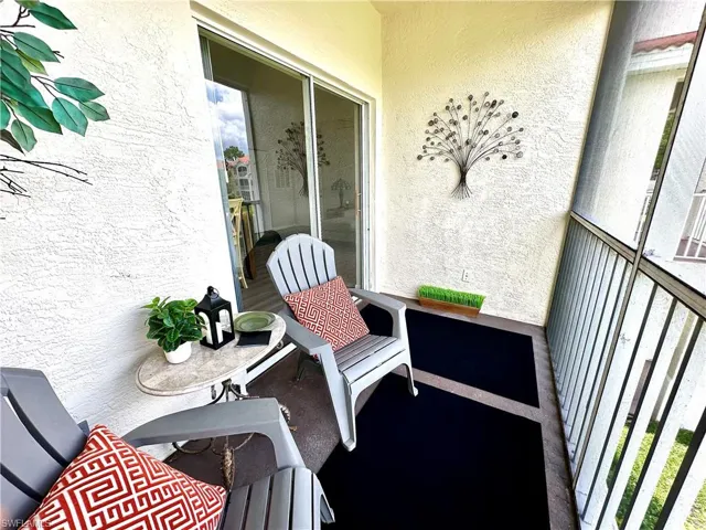 A place to relax with a beverage, or read a good book.