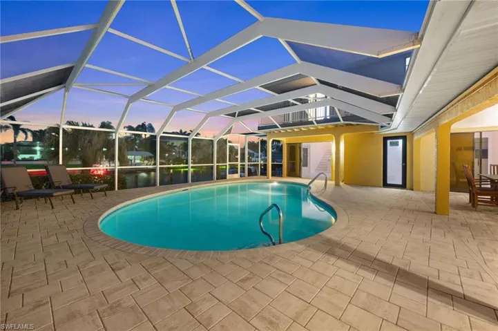Enjoy relaxing on the patio in the evening