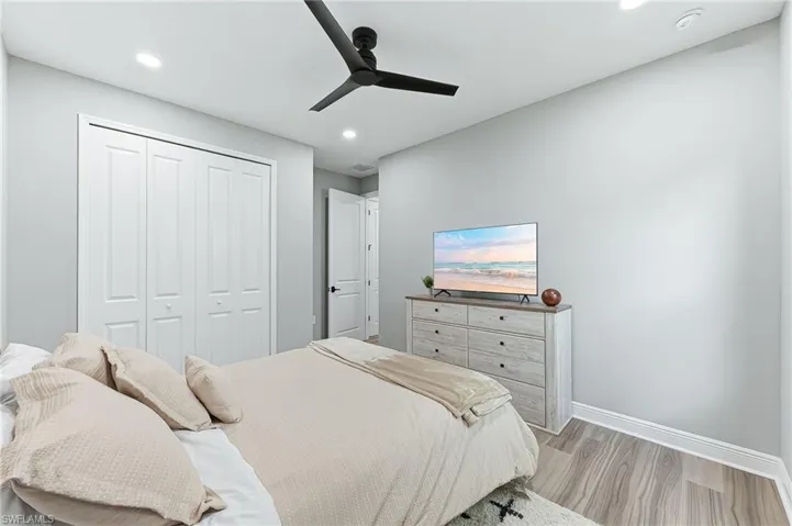 Furnished bedroom #3 view #2