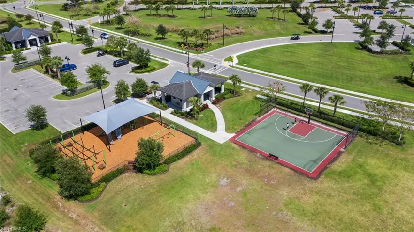 Basketball and Playground