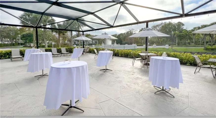 Patio at Club house