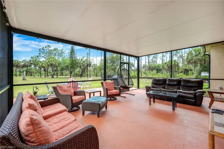 Sunroom featuring a wealth of natural light