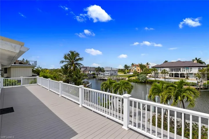 3rd floor balcony off the primary suite and loft