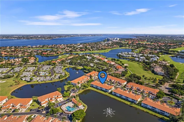 Fabulous lake views and steps to the community pool!