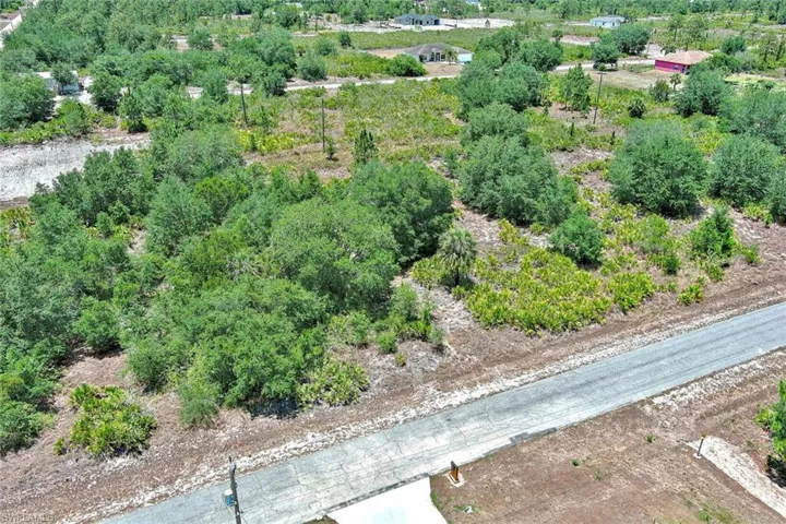 Aerial overview of property's location