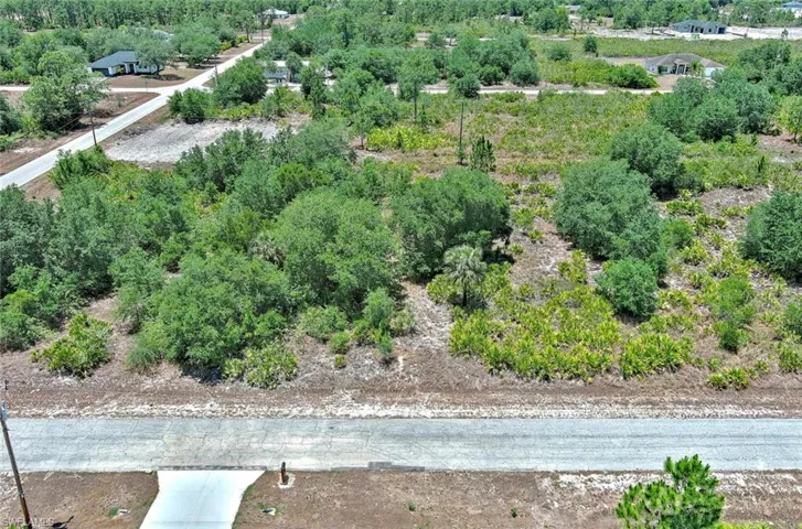 Aerial overview of property's location