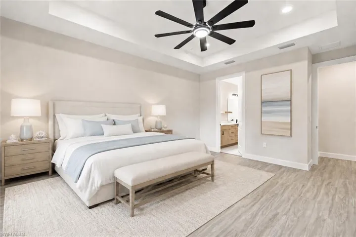 Primary Bedroom Virtual Staging