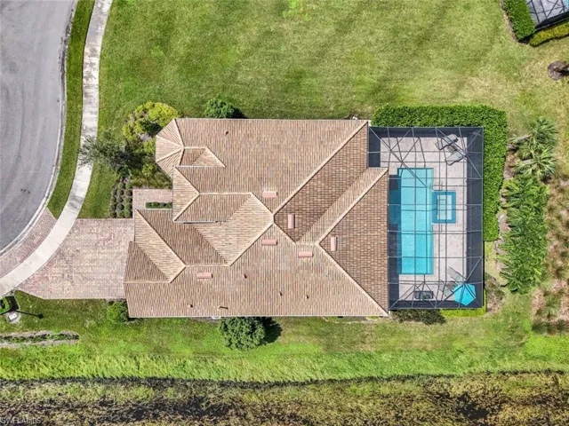 Drone / aerial view from above