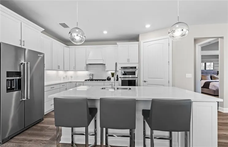 Photos are from a furnished model. Options for this home may vary.
