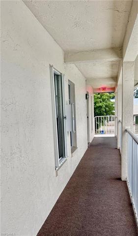 walkway to condo