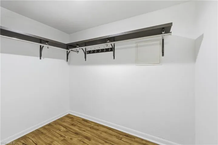Spacious Master Closet