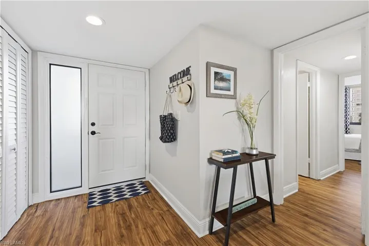 Entry with Plenty of Closet Space