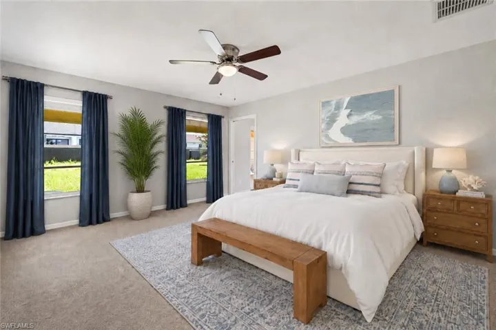 Photo includes reality renovation/ staging to showcase the possibility of the bedroom. Design services included with purchase!