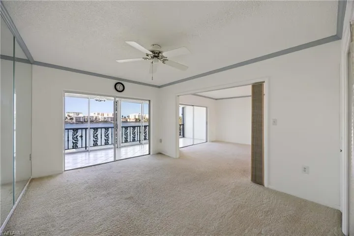 Second Living area can be converted to a walled off bedroom. Currently it has a divider. Closet is there.