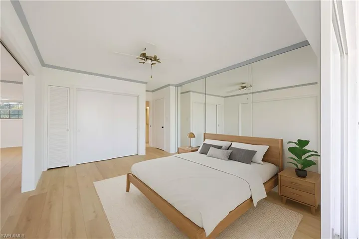 Second Bedroom, Virtually Staged.